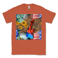 Copper statue of liberty american flag Classic Tee - BundleAndBundleShop