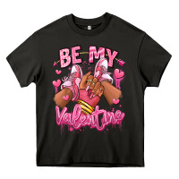 Asphalt be my valentine afro girl sneakers Heavy Core Tee - RanaPortraitStore