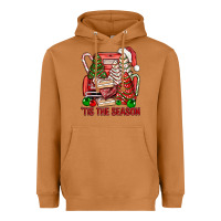 Meerkat Tis The Season Christmas Cakes Truck Heavyweight Hoodie - BundleAndBundleShop