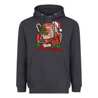 Smoke Tis The Season Christmas Cakes Truck Heavyweight Hoodie - BundleAndBundleShop