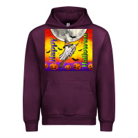 Mauve Wine happy halloween Urban Hoodie - TumblerDesignByShophia