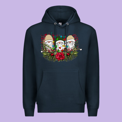 Christmas Gnomes Premium Hoodie Designed By Bettercallsaul