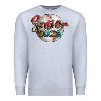 Heather Grey baseball senior 2023 Premium Sweatshirt - BundleAndBundleShop