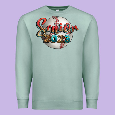 Baseball Senior 2023 Premium Sweatshirt Designed By Bundleandbundleshop