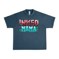 Midnight Navy inked mama Urban Heavy Tee - AdoDesignShop