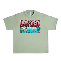 Oil Green inked mama Urban Heavy Tee - AdoDesignShop