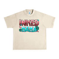 Sandshell inked mama Urban Heavy Tee - AdoDesignShop