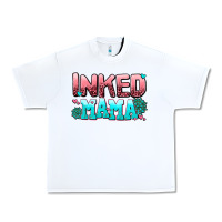 White inked mama Urban Heavy Tee - AdoDesignShop