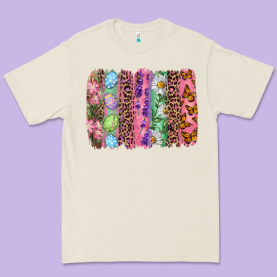 Premium Tee Western easter brush stroke