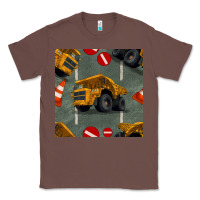 Chestnut dump truck seamles pattern Classic Tee - BundleAndBundleShop