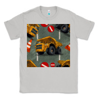 Moon Dust dump truck seamles pattern Classic Tee - BundleAndBundleShop