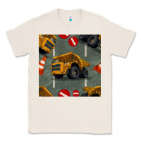 Natural dump truck seamles pattern Classic Tee - BundleAndBundleShop
