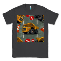 Smoke dump truck seamles pattern Classic Tee - BundleAndBundleShop