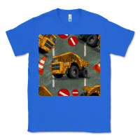 True Royal dump truck seamles pattern Classic Tee - BundleAndBundleShop