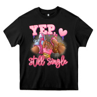Black Yep still single heels and sneakers afro girl Heavy Core Tee - RanaPortraitStore