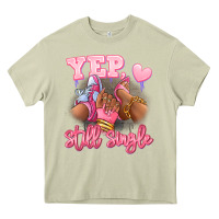 Mossy Yep still single heels and sneakers afro girl Heavy Core Tee - RanaPortraitStore