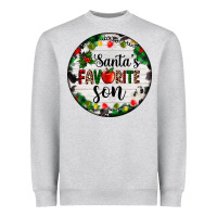 Christmas  Cookie And Light Santas Favorite   Son Heavyweight Sweatshirt | Teevron
