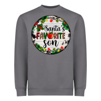 Storm christmas  cookie and light santas favorite   son Heavyweight Sweatshirt - AdoDesignShop