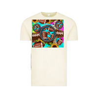Vintage Arctic football tie dye gemstone sunflower Vintage Tee - JahusDesignShop