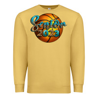 Antique Gold basketball senior 2023 Premium Sweatshirt - BundleAndBundleShop