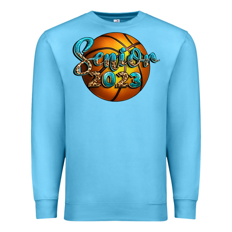 Basketball Senior 2023 Premium Sweatshirt by BundleAndBundleShop | Teevron
