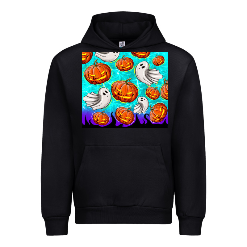 Halloween Pumpkins With Ghosts Urban Hoodie by TumblerDesignByShophia | Teevron