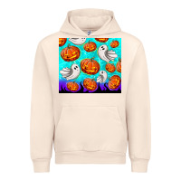 Sandshell halloween pumpkins with ghosts Urban Hoodie - TumblerDesignByShophia