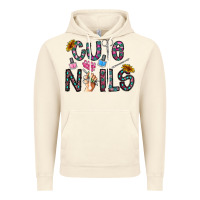Vintage Artic cute nails Vintage Hoodie - CowhideDigitalArt