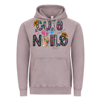 Vintage Zinc cute nails Vintage Hoodie - CowhideDigitalArt