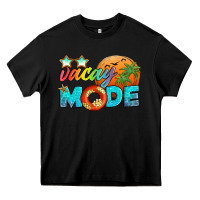 Black vacay mode Heavy Core Tee - Artiststas