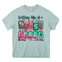 Arona battery life of a nurse Heavy Core Tee - RanaPortraitStore