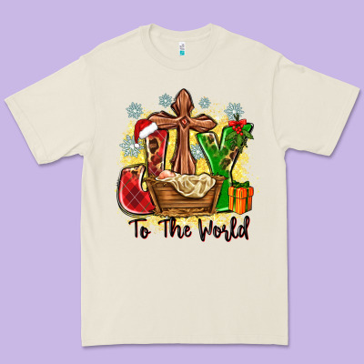 Joy To The World Premium Tee Designed By Zillion Design Studio