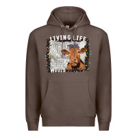 Coffee Between Jesus Take The Wheel I Wish A Heifer Would Premium Hoodie - Bettercallsaul