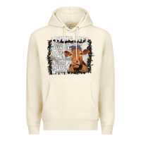 Sandshell Between Jesus Take The Wheel I Wish A Heifer Would Premium Hoodie - Bettercallsaul