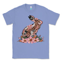 Colony Blue bunny with blossom flower Classic Tee - Artiststas