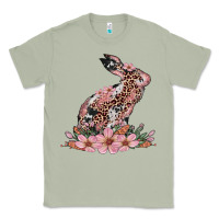 Matcha bunny with blossom flower Classic Tee - Artiststas