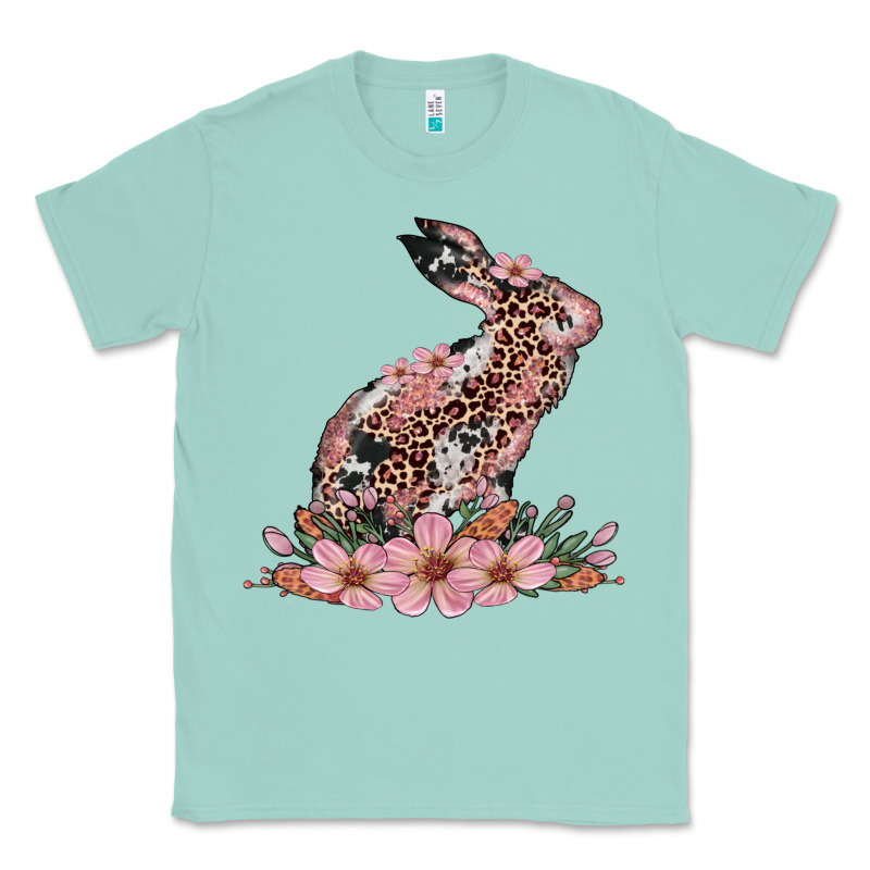 Bunny With Blossom Flower Classic Tee by Artiststas | Teevron