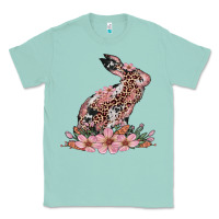 Seafoam bunny with blossom flower Classic Tee - Artiststas