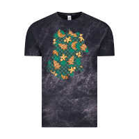 Cloud Black christmas gingerbread cookies patch Vintage Tee - BundleAndBundleShop