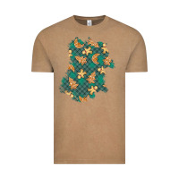 Vintage Coffee christmas gingerbread cookies patch Vintage Tee - BundleAndBundleShop