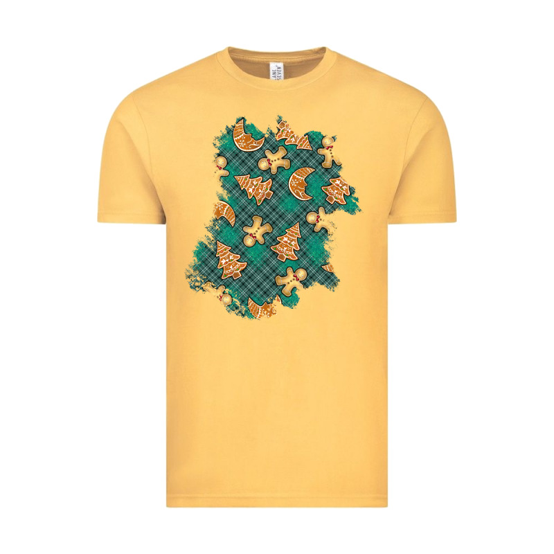 Christmas Gingerbread Cookies Patch Vintage Tee by BundleAndBundleShop | Teevron