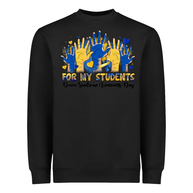 For My Students Down Sendrome Awareness Day Heavyweight Sweatshirt by Artiststas | Teevron