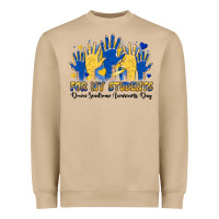 Mushroom for my students down sendrome awareness day Heavyweight Sweatshirt - Artiststas