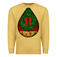Antique Gold christmas teardrop Premium Sweatshirt - BundleAndBundleShop