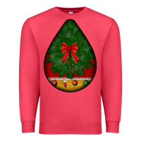 Cardinal christmas teardrop Premium Sweatshirt - BundleAndBundleShop