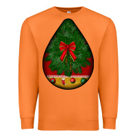 Carrot christmas teardrop Premium Sweatshirt - BundleAndBundleShop
