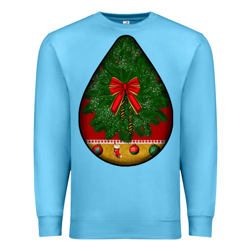 Christmas Teardrop Premium Sweatshirt by BundleAndBundleShop | Teevron