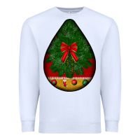 White christmas teardrop Premium Sweatshirt - BundleAndBundleShop