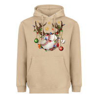 Mushroom Baseball Horn Christmas Heavyweight Hoodie - BundleAndBundleShop