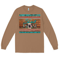 Toasted Coconut show mom aztec cowhide leopard heifer Long Sleeve Tee - Artiststas